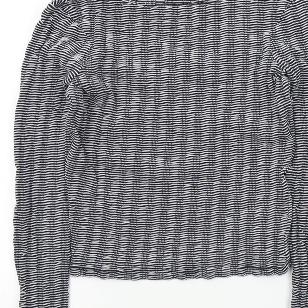 Zara Womens Black   Pullover Jumper Size S