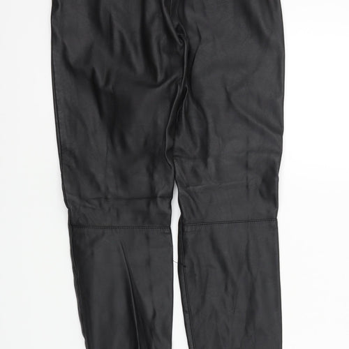 H&M Womens Black   Trousers  Size 8 L29 in