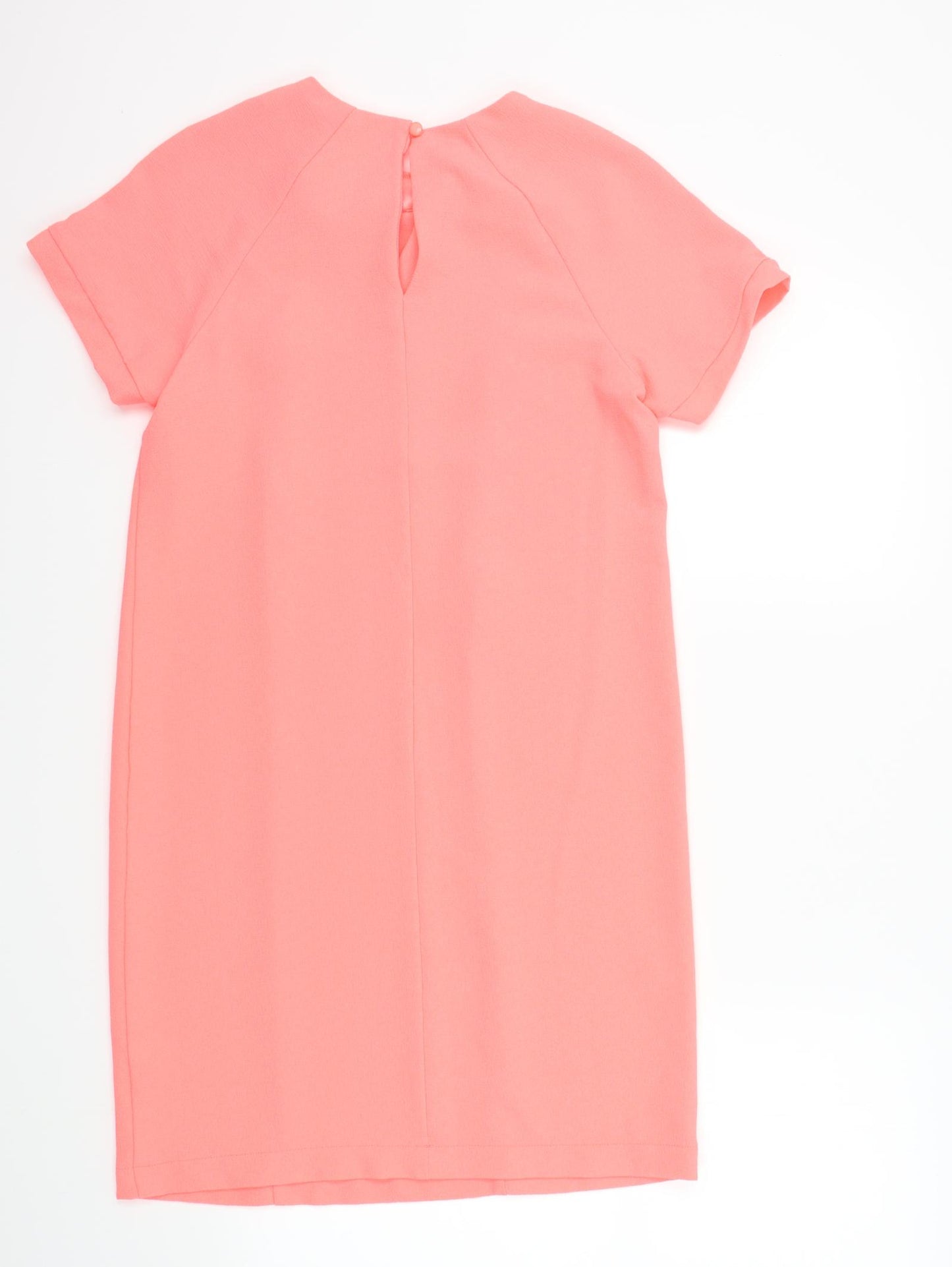 Miss Selfridge Womens Orange Colourblock  A-Line  Size 10