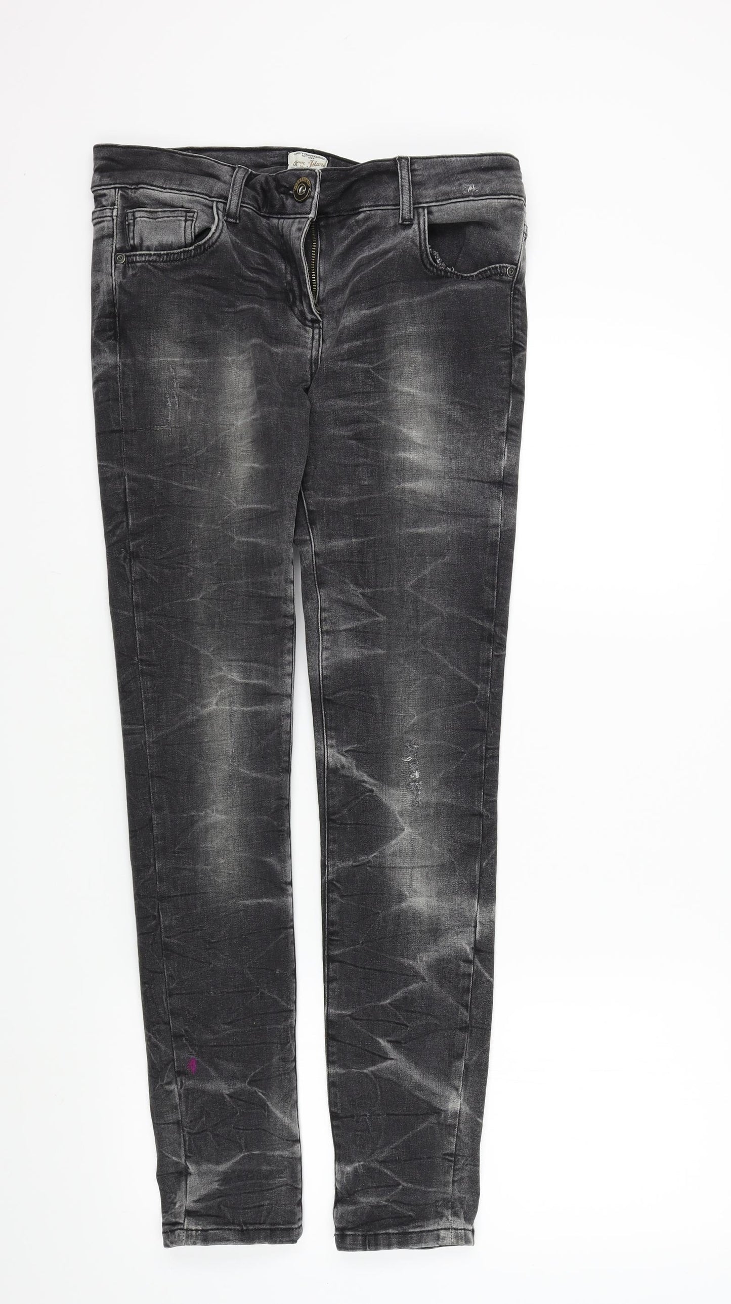 river joland Womens Black   Straight Jeans Size 12 L30 in