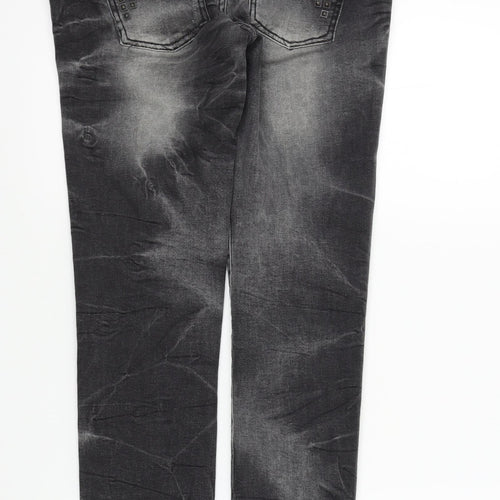 river joland Womens Black   Straight Jeans Size 12 L30 in