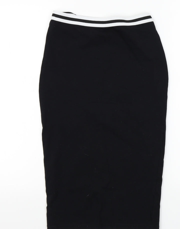Select Womens Black   A-Line Skirt Size 6