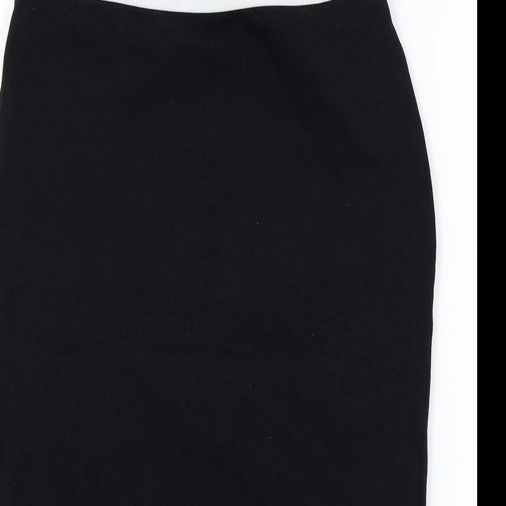 Select Womens Black   A-Line Skirt Size 6