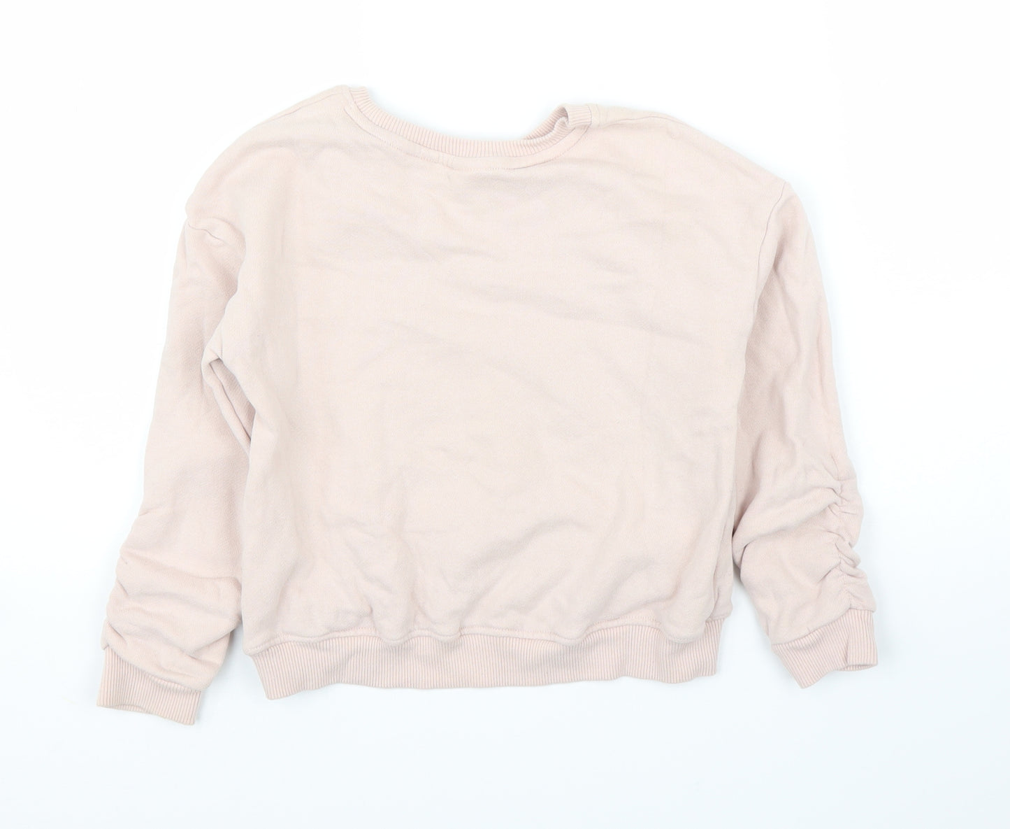 NEXT Girls Pink   Pullover Jumper Size 7 Years
