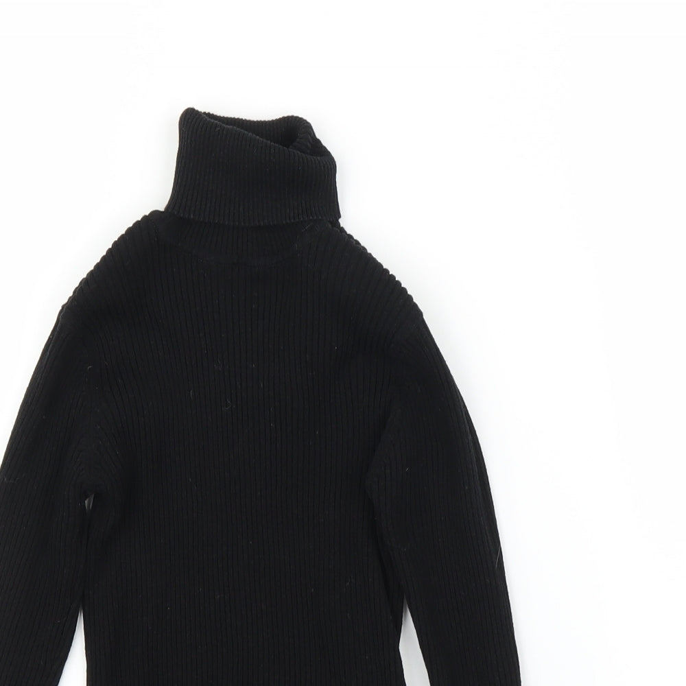 NEXT Girls Black   Pullover Jumper Size 8 Years