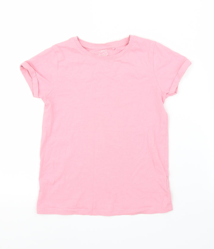 NEXT Girls Pink   Basic T-Shirt Size 8 Years