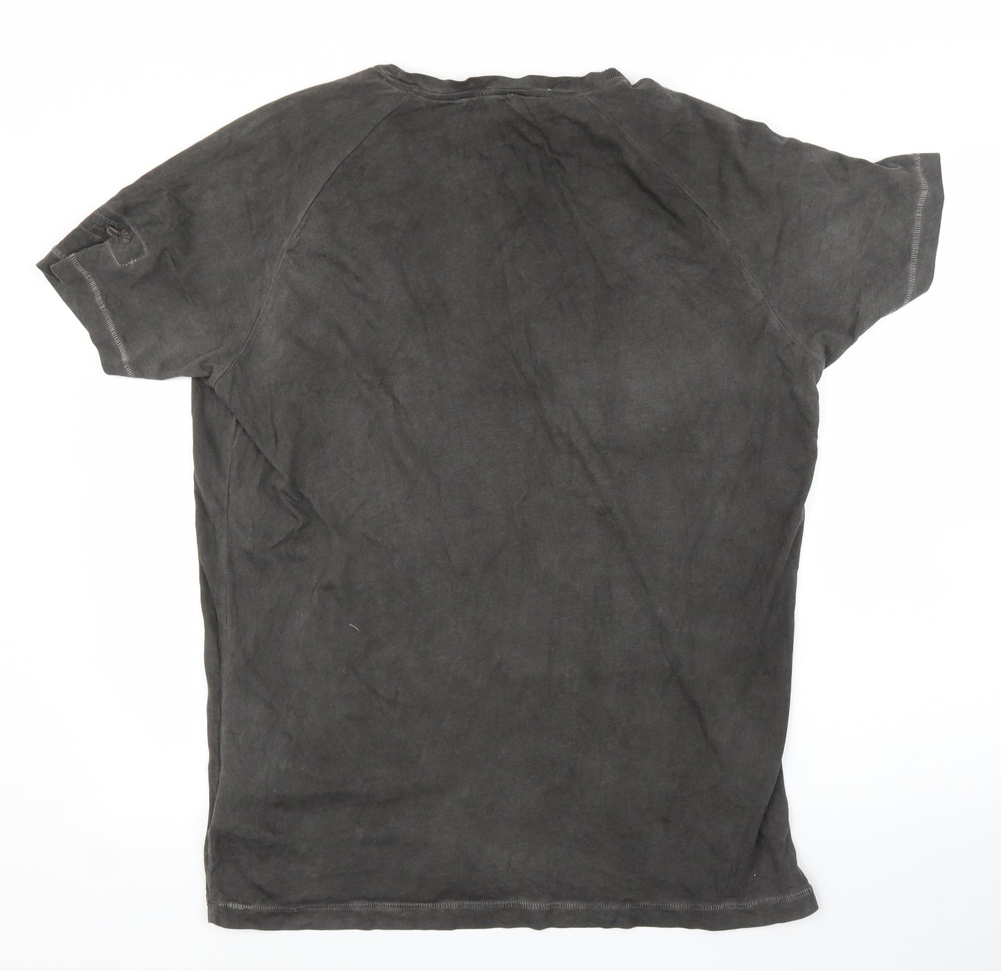 Diesel Mens Grey    T-Shirt Size XL