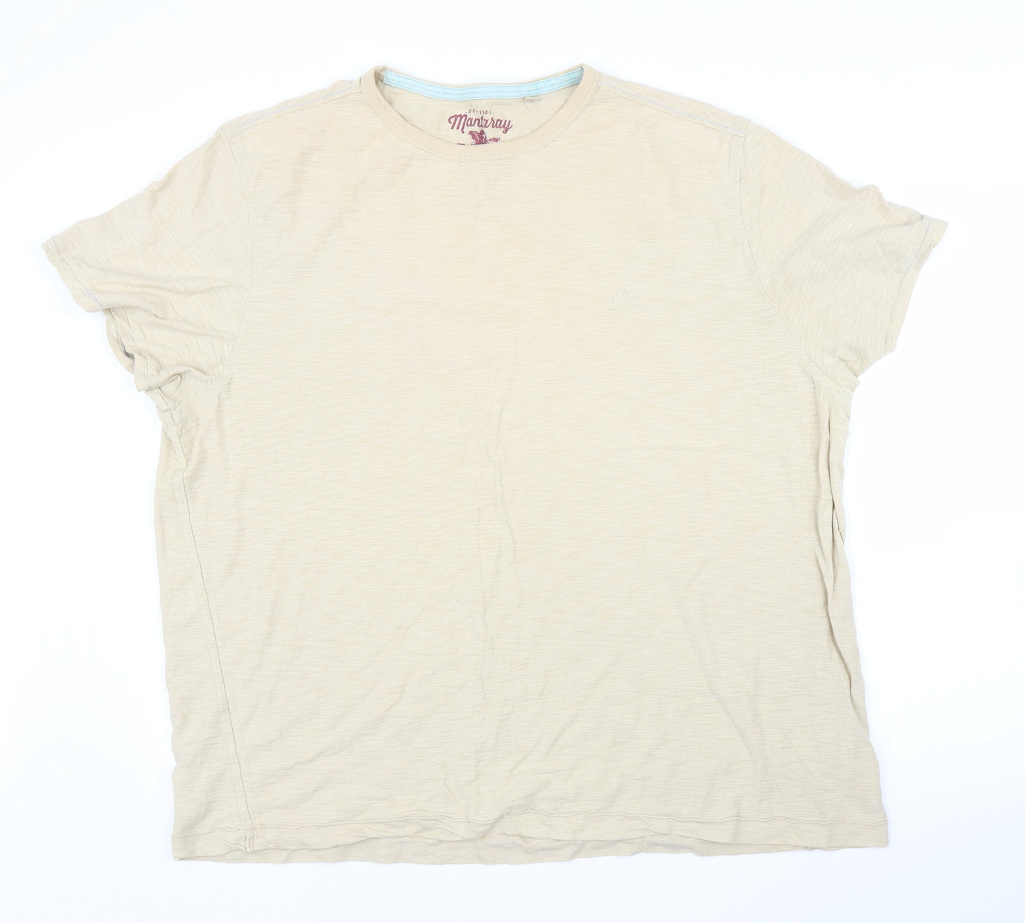Debenhams Mens Beige    T-Shirt Size XL