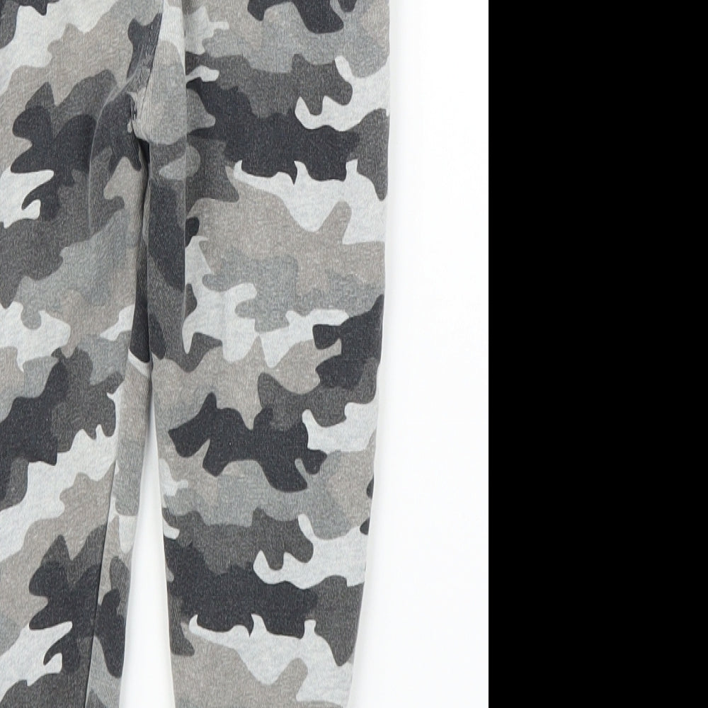 Nutmeg Boys Grey Camouflage  Sweatpants Trousers Size 3-4 Years