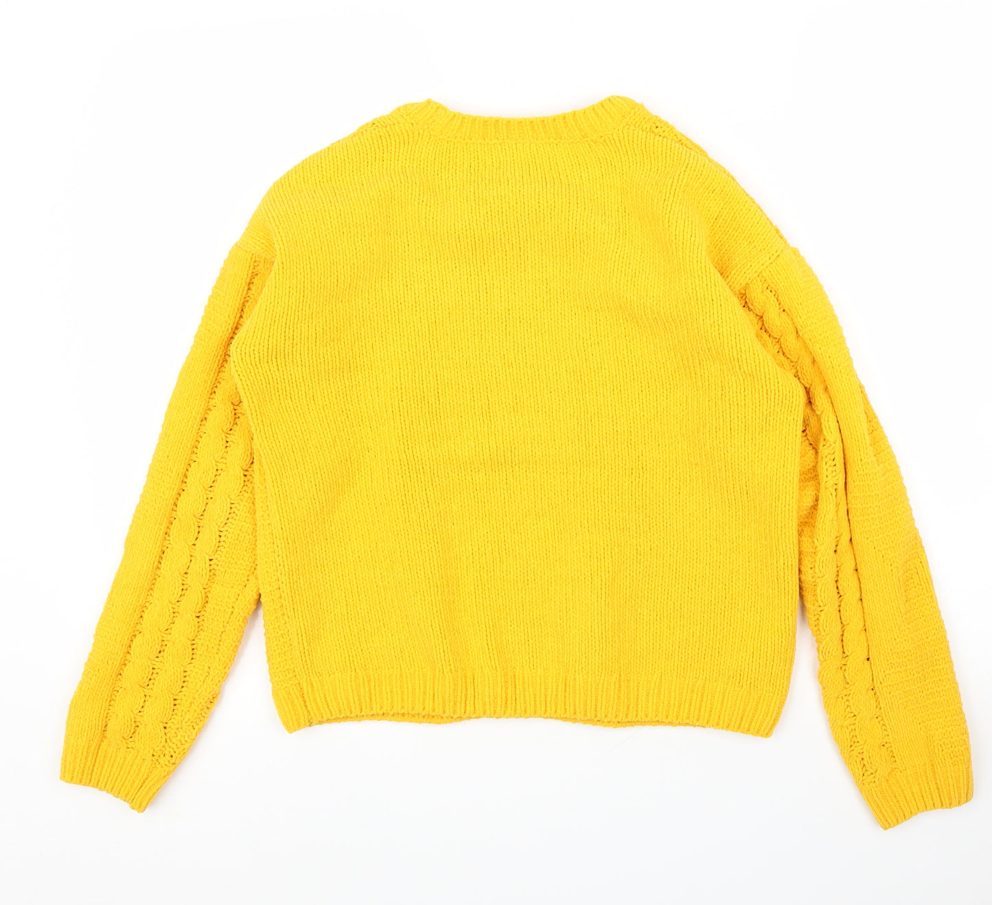 NEXT Girls Yellow   Pullover Jumper Size 13 Years