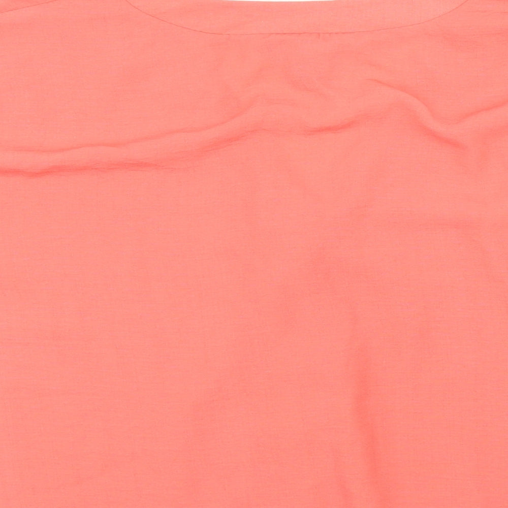 New Look Womens Pink   Basic Blouse Size 18