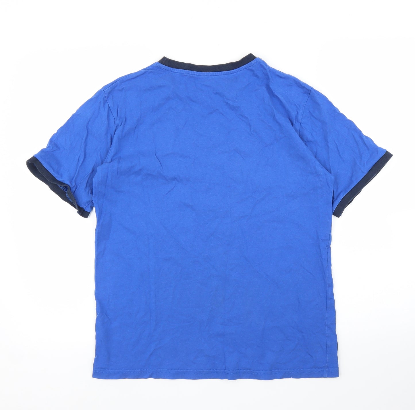 Dunnes Mens Blue    T-Shirt Size M