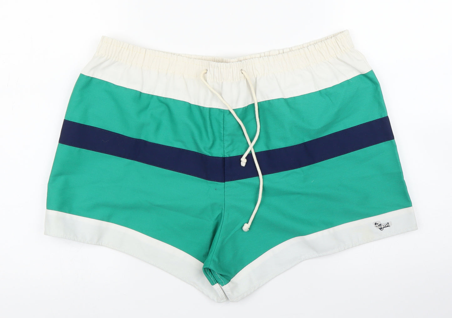 Pegasus Mens Green   Sweat Shorts Size L