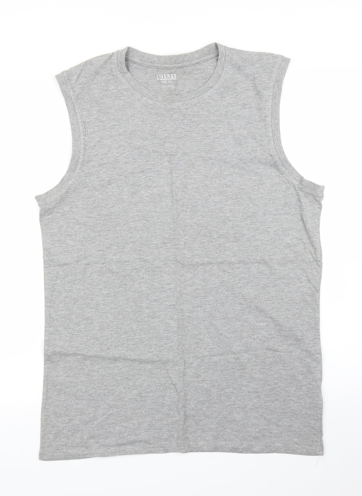 Livergy Mens Grey    T-Shirt Size L
