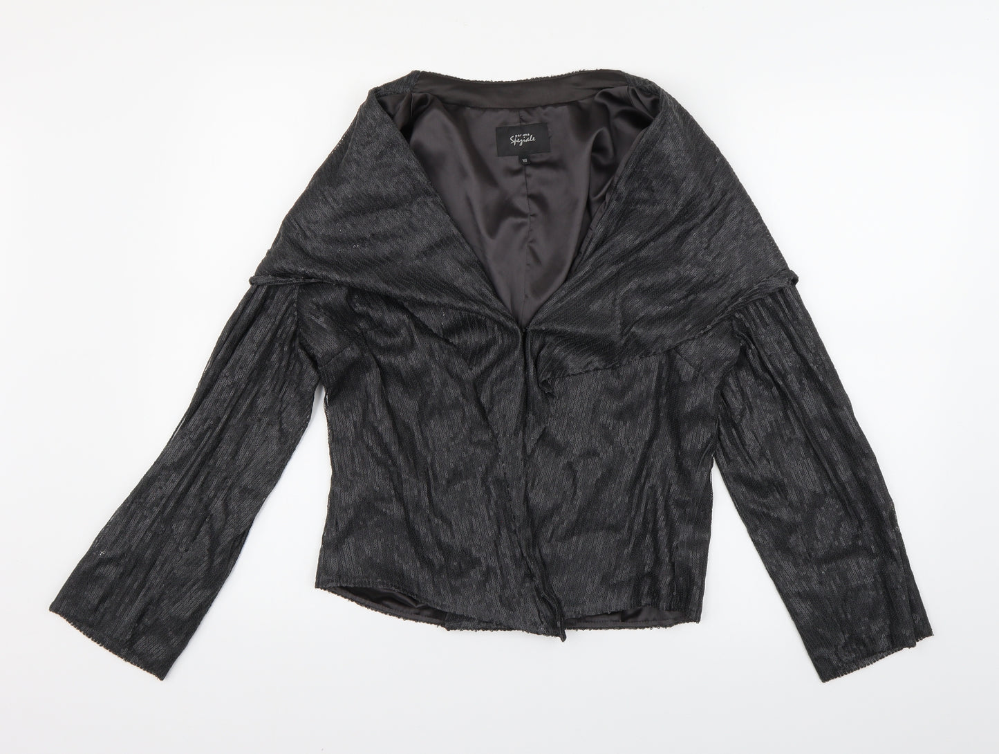 Per Una Womens Black   Cardigan Jumper Size 16