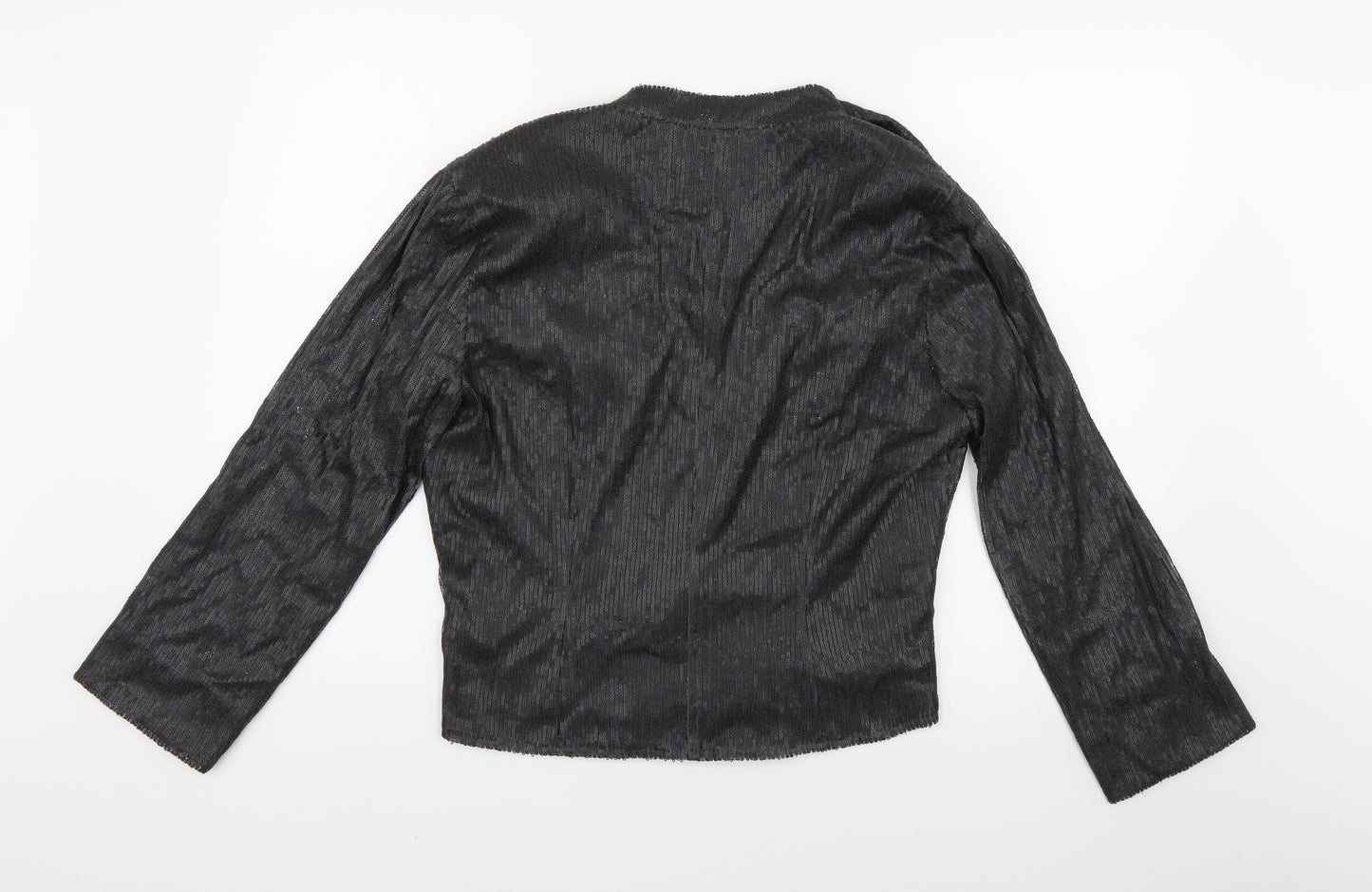 Per Una Womens Black   Cardigan Jumper Size 16
