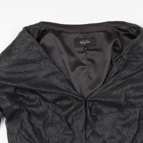 Per Una Womens Black   Cardigan Jumper Size 16
