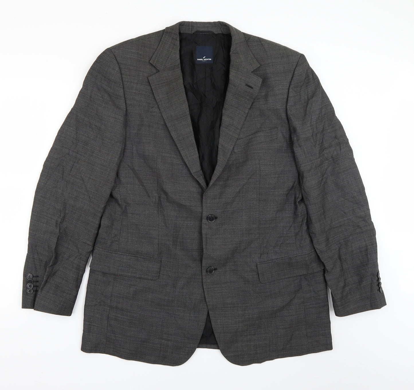 Daniel Hetcher Mens Grey   Jacket Suit Jacket