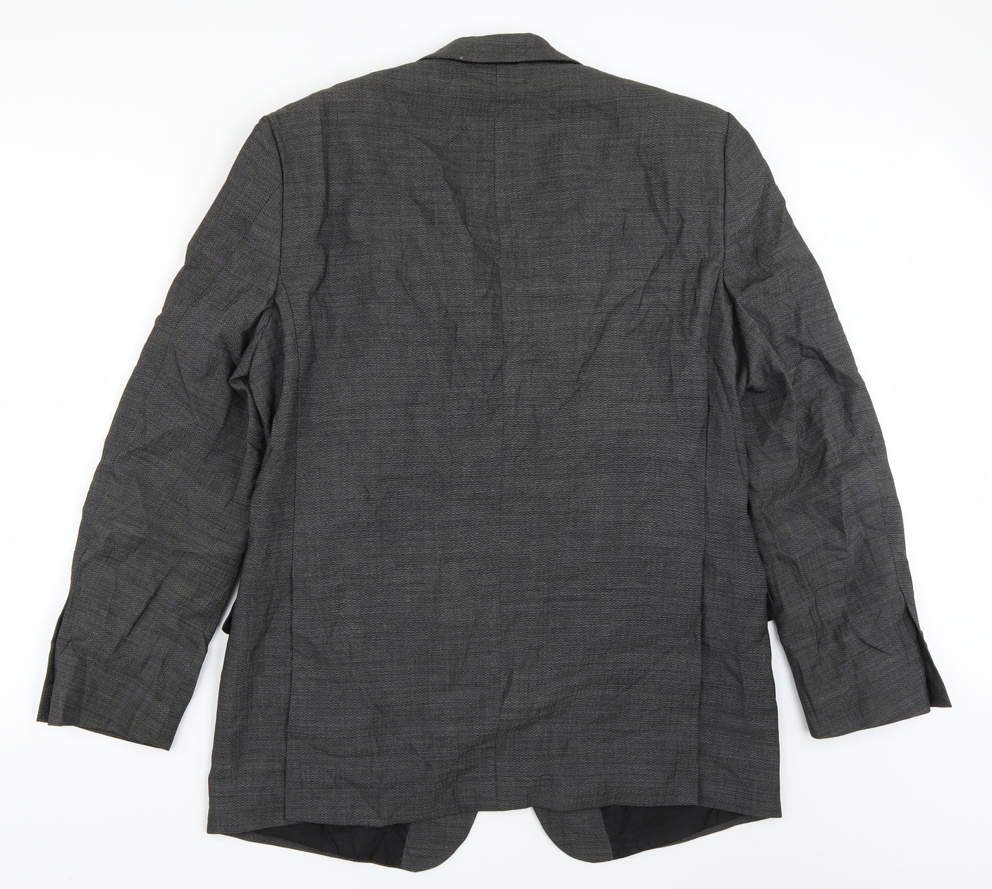 Daniel Hetcher Mens Grey   Jacket Suit Jacket