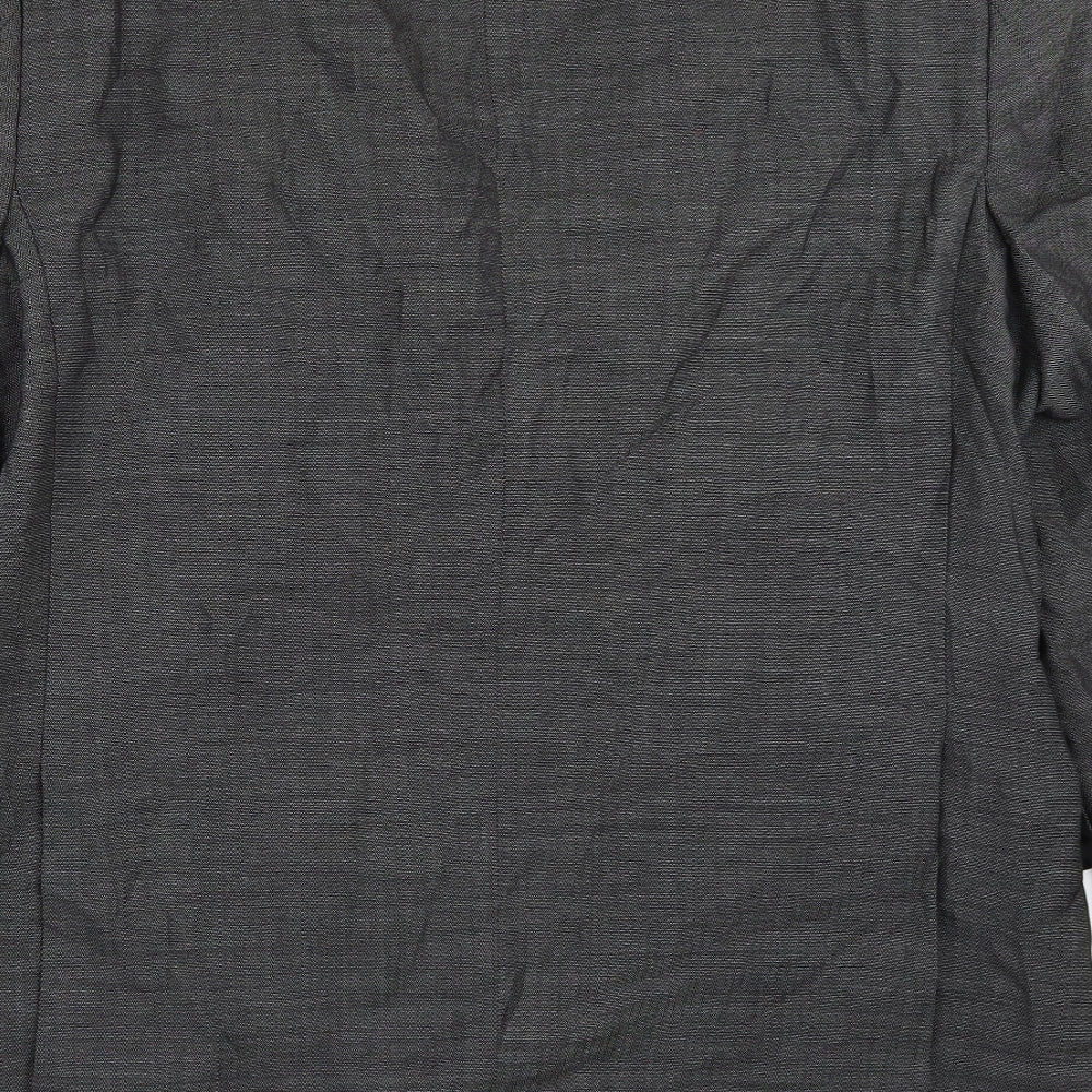 Daniel Hetcher Mens Grey   Jacket Suit Jacket