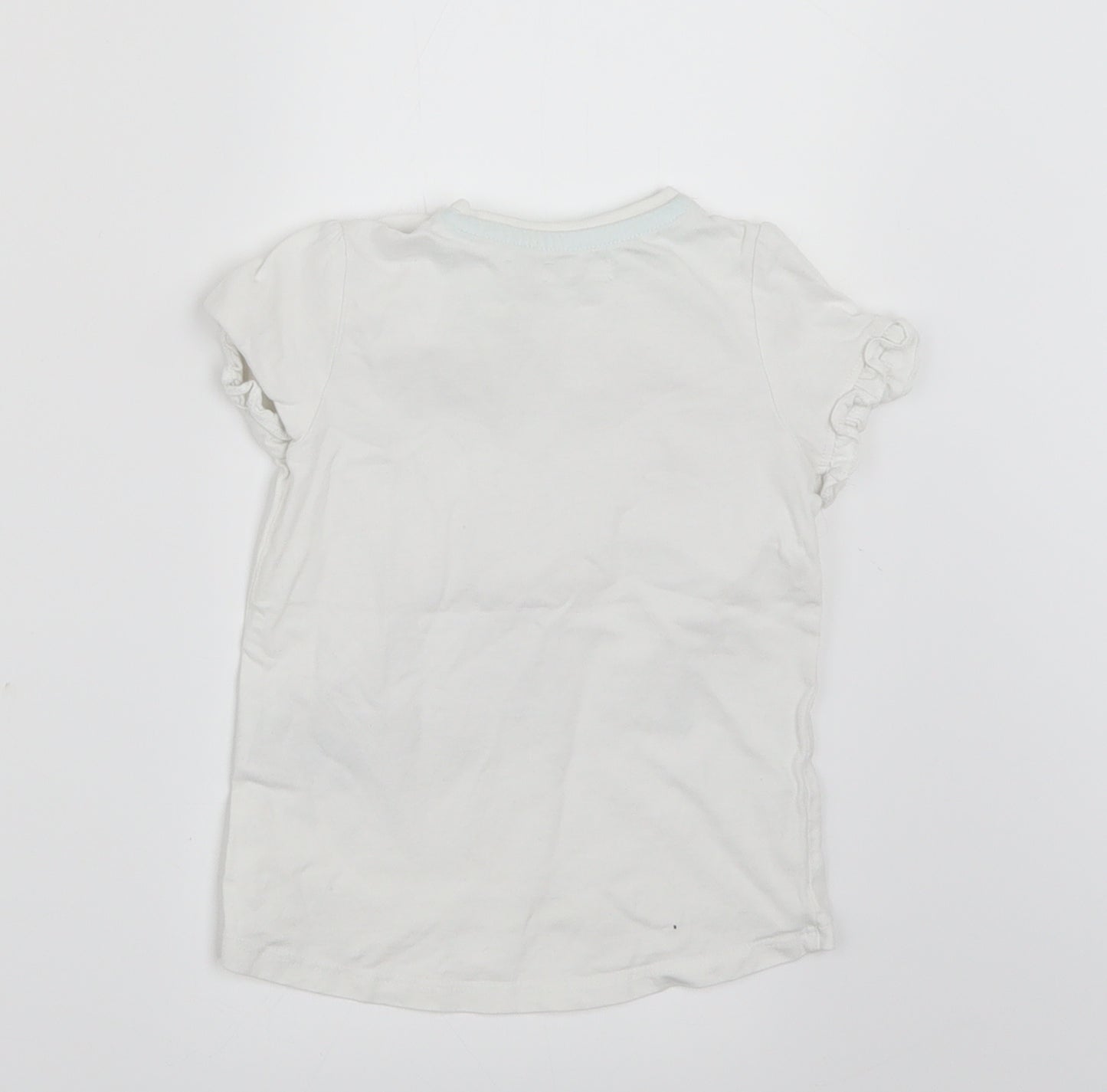 Preworn Baby White   Basic T-Shirt Size 12-18 Months