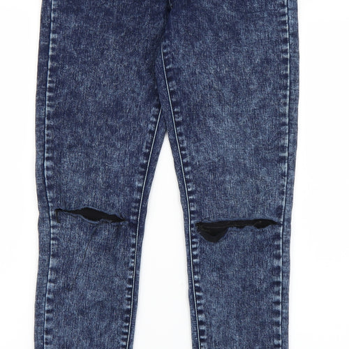 Primark Womens Blue  Denim Jegging Jeans Size 10 L29 in