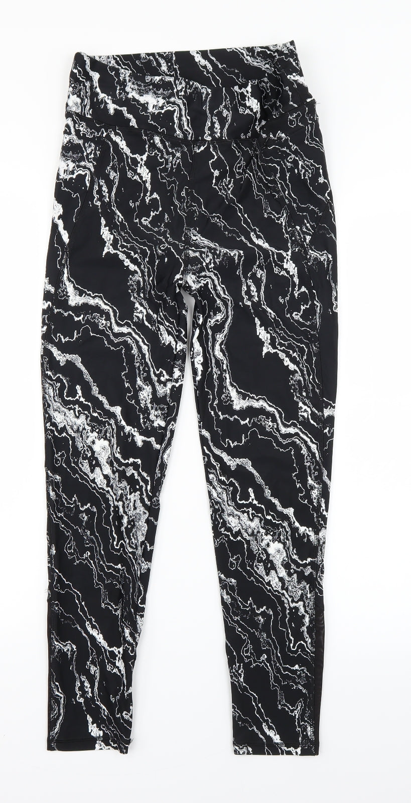 F&F Womens Black    Leggings Size 12 L23.5 in