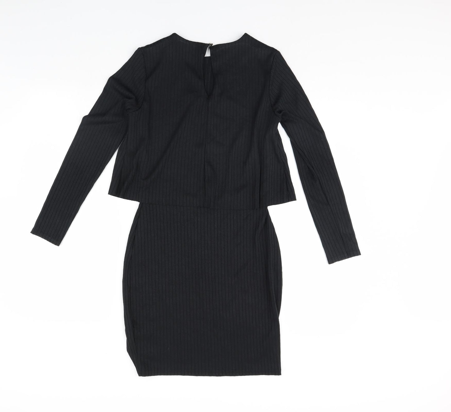 River Island Womens Black   Bodycon  Size 10