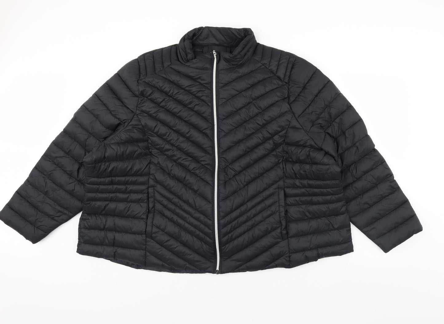 Capsule Womens Black   Rain Coat Coat Size 32