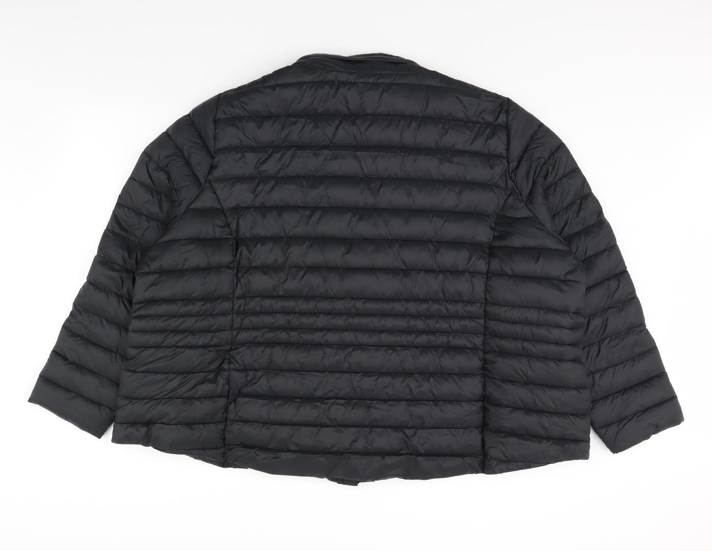 Capsule Womens Black   Rain Coat Coat Size 32
