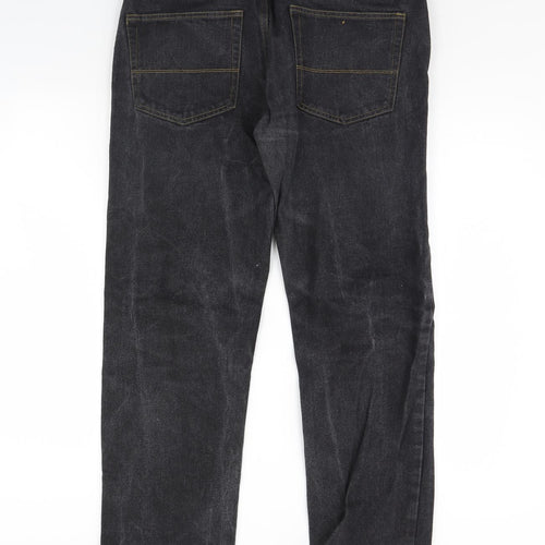Original Denim Mens Black   Straight Jeans Size 36 L30 in