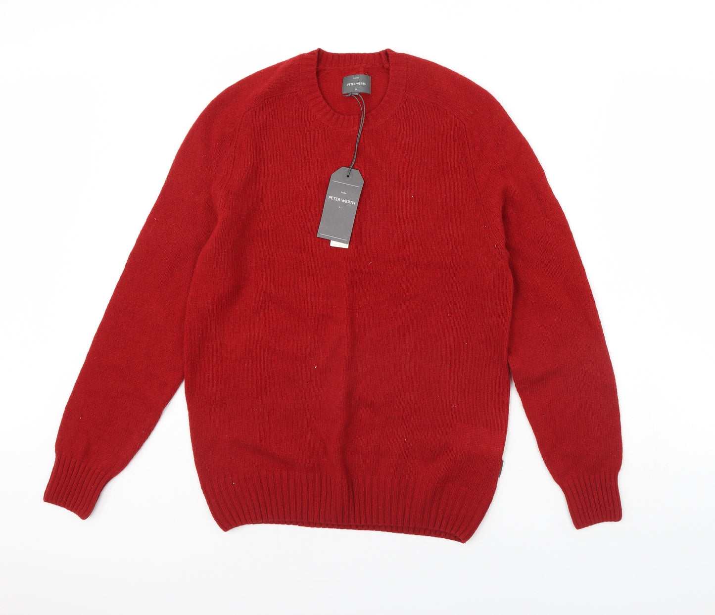 Peter Werth Mens Red   Pullover Jumper Size XL