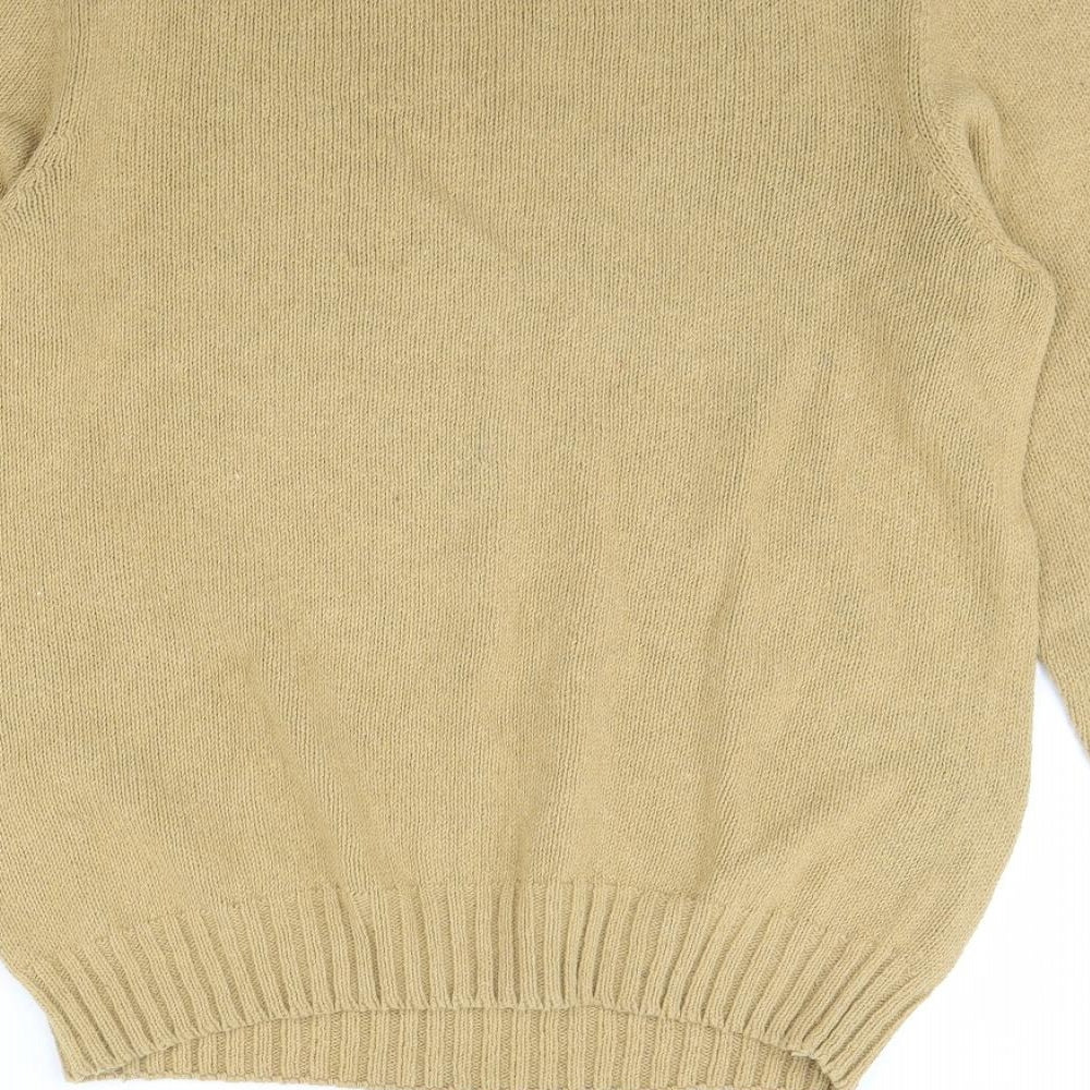 Sweater Shop Mens Beige   Pullover Jumper Size S