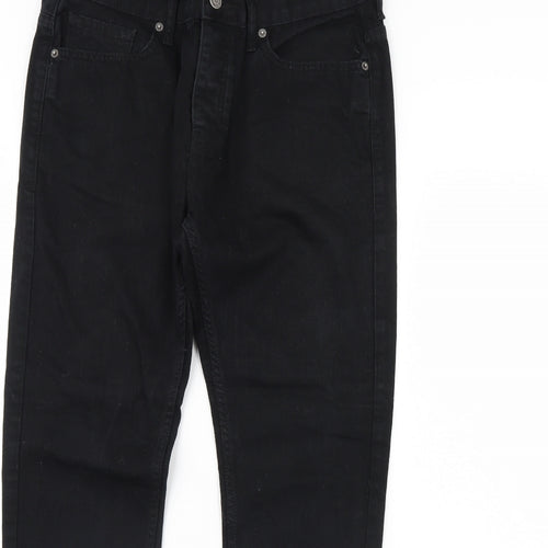 Topman Womens Black  Denim Skinny Jeans Size 32 in L30 in