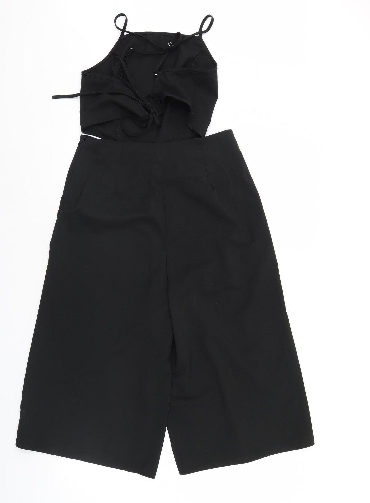 Missguided Womens Black   Jumpsuit One-Piece Size 10 L23 in