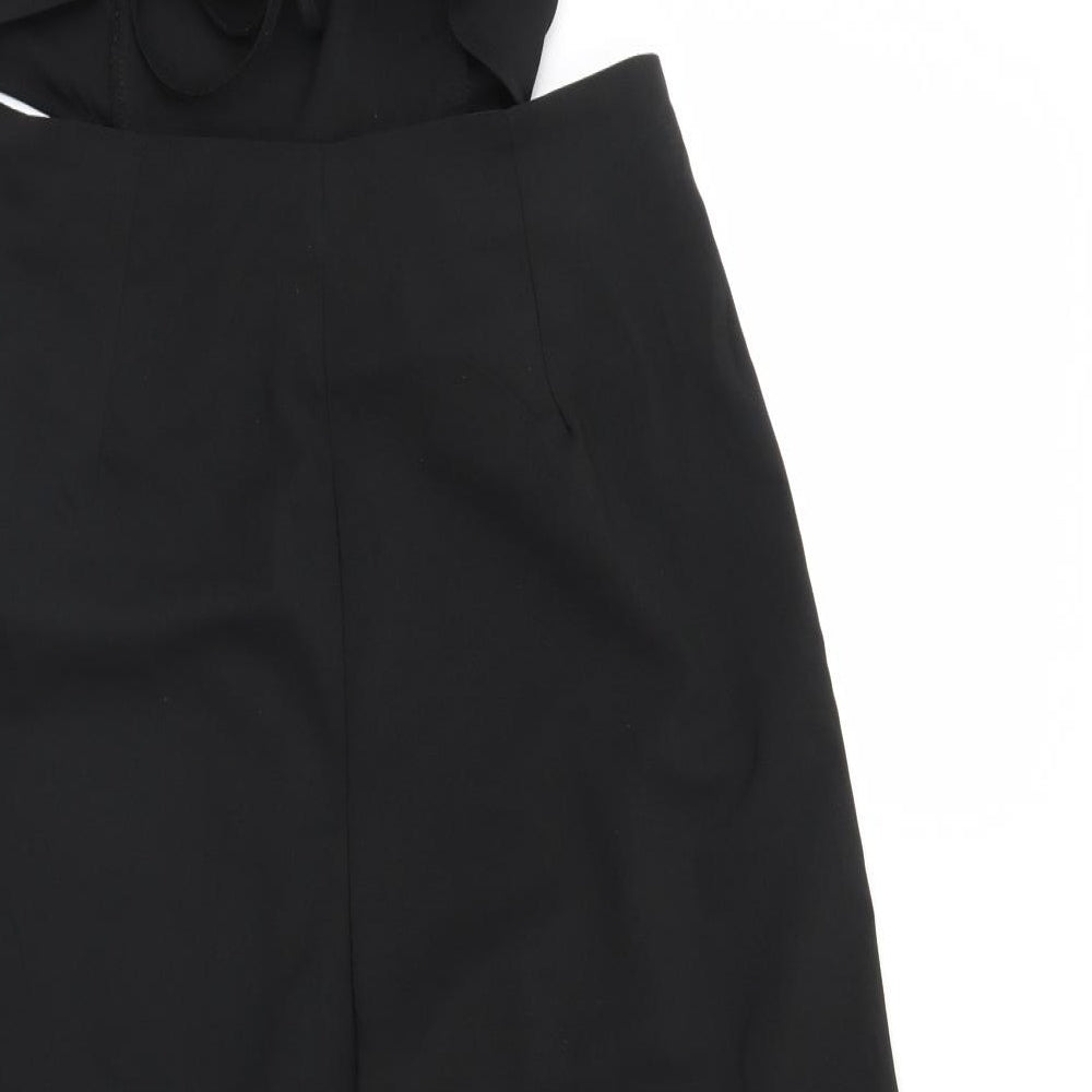 Missguided Womens Black   Jumpsuit One-Piece Size 10 L23 in