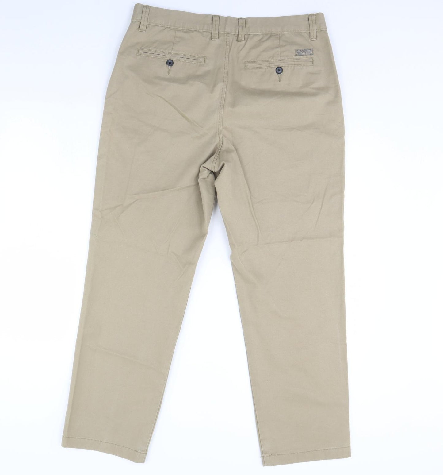 TU Mens Beige   Trousers  Size 34 in L30 in