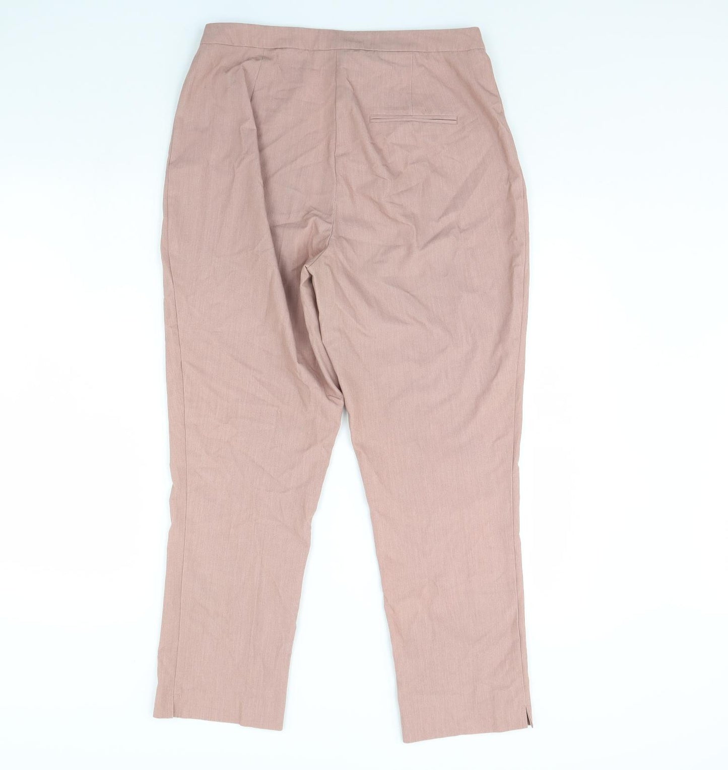 New Look Womens Pink   Trousers  Size 10 L30 in
