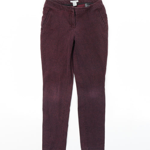 H&M Womens Purple   Trousers  Size 10 L29 in