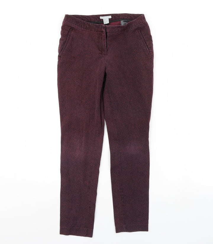 H&M Womens Purple   Trousers  Size 10 L29 in