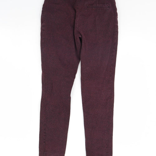 H&M Womens Purple   Trousers  Size 10 L29 in