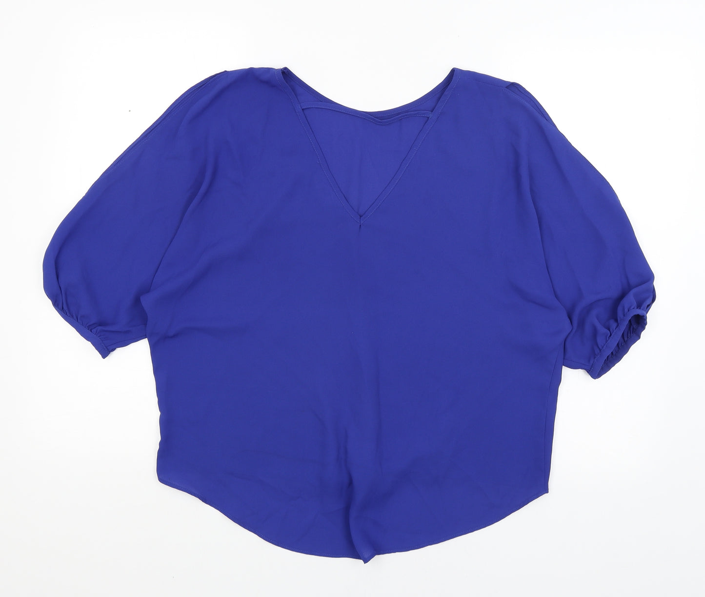 New Look Womens Blue   Basic Blouse Size 12
