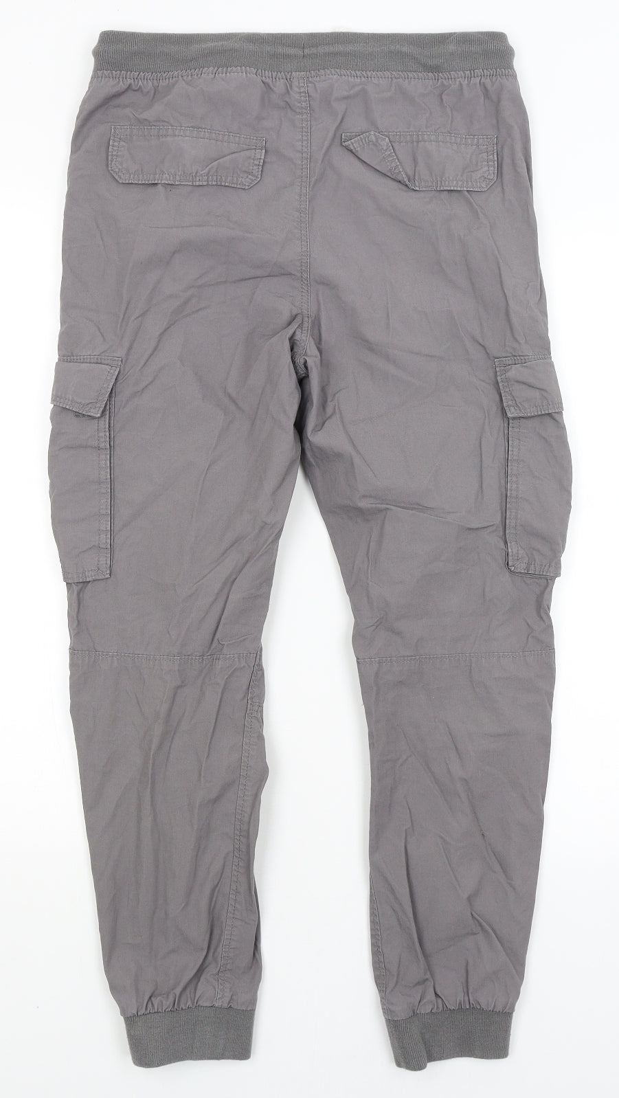 H&M Girls Grey   Cargo Trousers Size 13-14 Years
