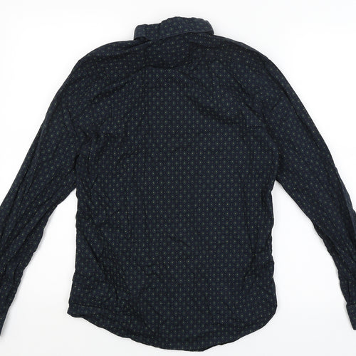 H&M Mens Blue    Button-Up Size XS
