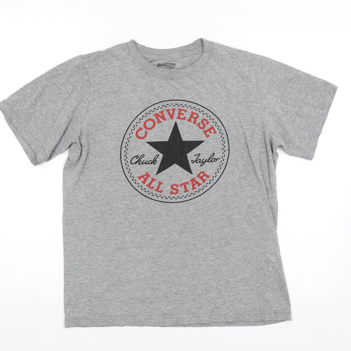 Converse Boys Grey   Basic T-Shirt Size 12-13 Years