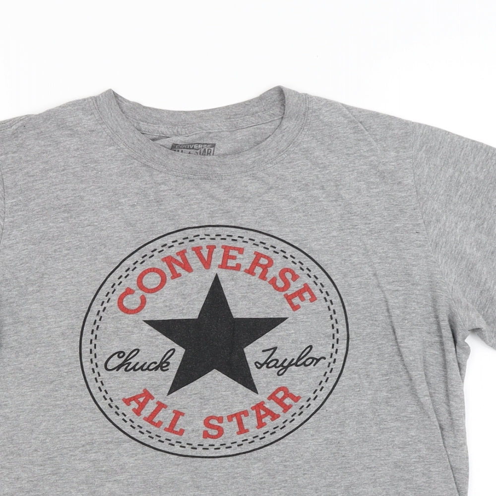 Converse Boys Grey   Basic T-Shirt Size 12-13 Years