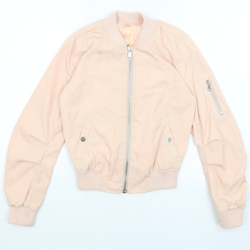 Cherry Koko Womens Pink   Jacket  Size XS
