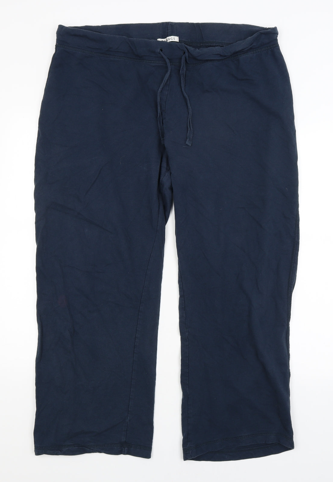 George Womens Blue   Jogger Trousers Size 22 L27 in