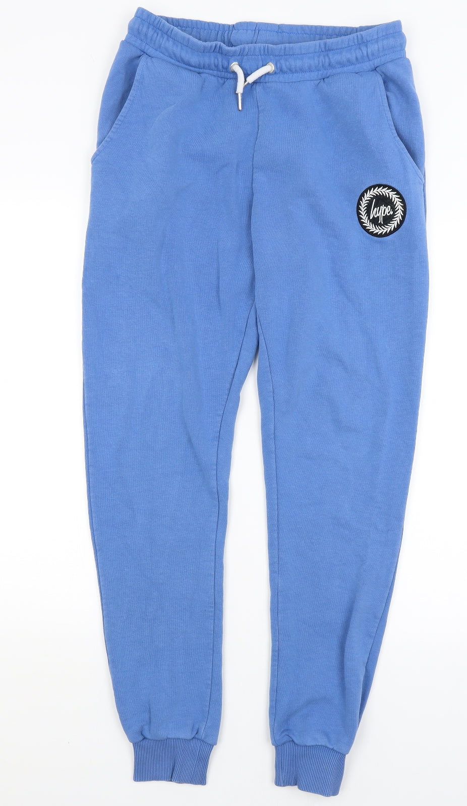 Hype Mens Blue   Sweatpants Trousers Size M L29 in