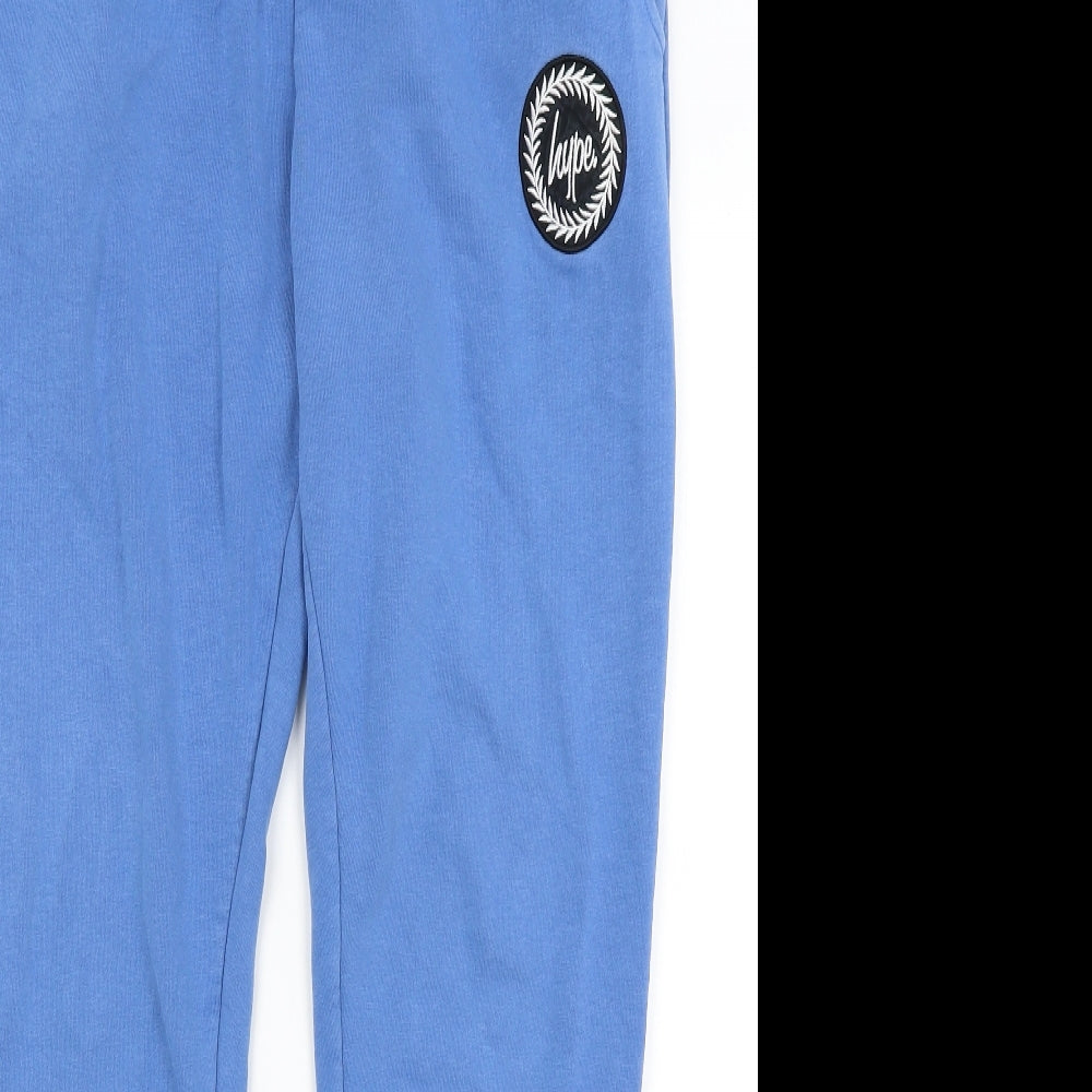 Hype Mens Blue   Sweatpants Trousers Size M L29 in